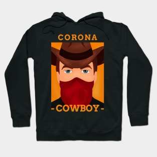 Corona Cowboy Bandana for Face Cover Hoodie